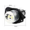 For BMW 325xi 328i  328xi E90 E91 10W Angel Eyes Bulbs Super Bright 6500K Car Fog Lights 2pcs Day Driving Lamp Fog Lights