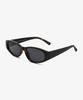 Seutailwokeu Dark Brown Tortoise Cat Eye Style Work Tr90-19 C22 Style Work Sunglasses