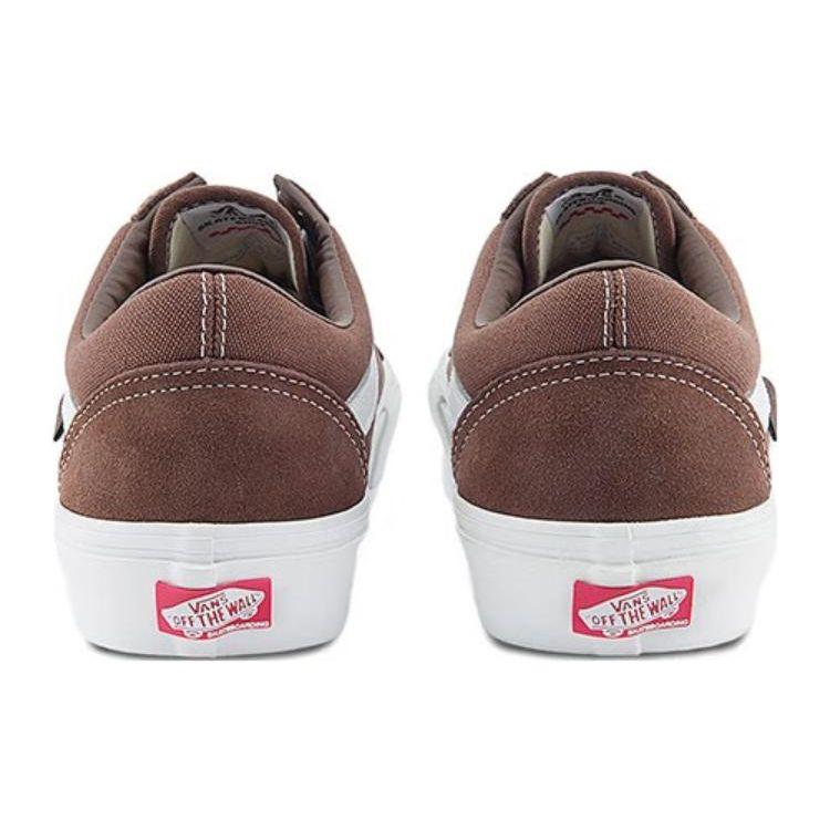 Vans Nick Michel x Skate Old Skool Brown Unisex Sneakers White VN0A5FCBNWH