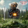 Halloween Lantern Terror Zombie Ornament Spooky 2D Acrylic Garden Ground Plug Ornament Home Outdoor Garden DIY Decoration Gift