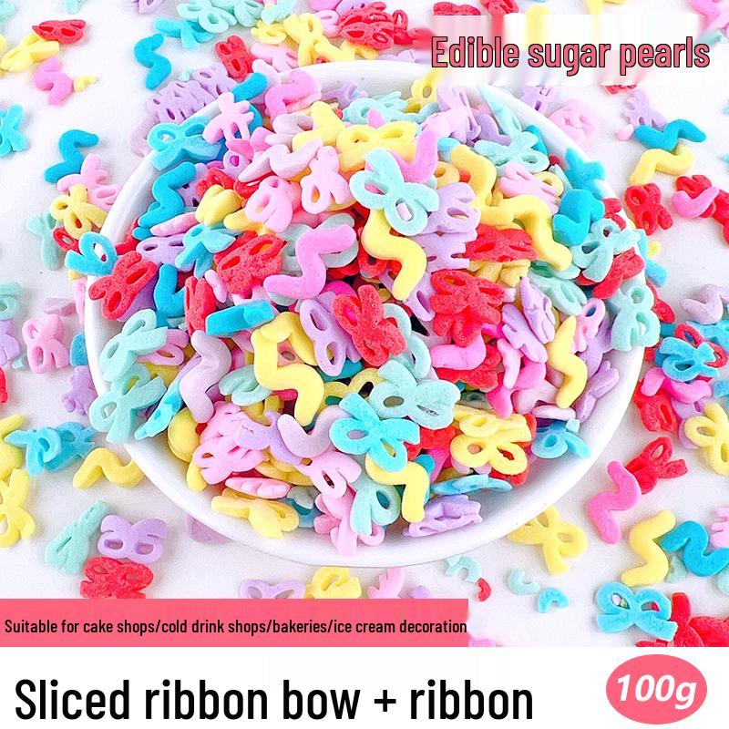 Bunte Zuckerformen: Herzen & Kurven zum Dekorieren von Kuchen, Desserts & Donuts