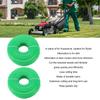 2PCS Nylon Grass Trimmer Line Green Trimmer Replacement Spool Durable Nylon Trimmer Line