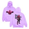 Bluzy z kapturem Duelist Daredevil Marvelrivals Daredevil Nadruk Anime Bluza Męska Damska Luźna z Długim Rękawem Streetwear Jesień Casualowa Bluza z Kapturem