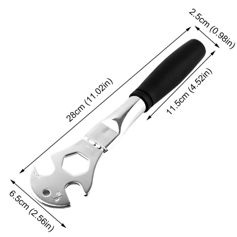 15/24mm Bicycle Pedal Removal Tool Pedal Install Remover Spanner  For Biking Maintenance Repair