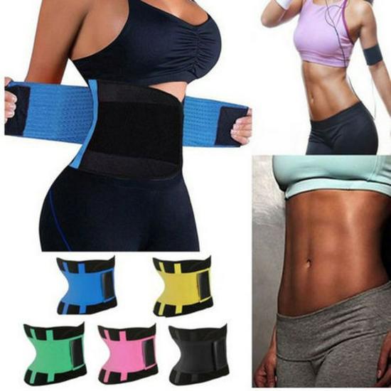 Unisex Sweat-Inducing Lumbar Support Belt for Squats and Weightlifting