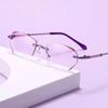 Rimless Ultra Light Portable Glasses Anti-Blue Light Eyeglasses Men Women Ultra Light Frame