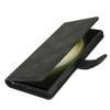 For Samsung Galaxy S23 Ultra Wallet Case Double Folded Edge Skin Touch PU Leather Flip Phone Cover