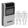 TENS Electronic Stimulator 15 Modes 20 Gears Low Frequency Pulse Electric Pulse Stimulator Machine White F54