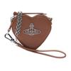 Vivienne Westwood Nappa Thin Line Heart Wristlet 53030023 L001l D405