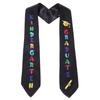 Smooth Graduation Etiquette Shoulder Strap Double Layer Graduation Honor Stole  Award Ceremony