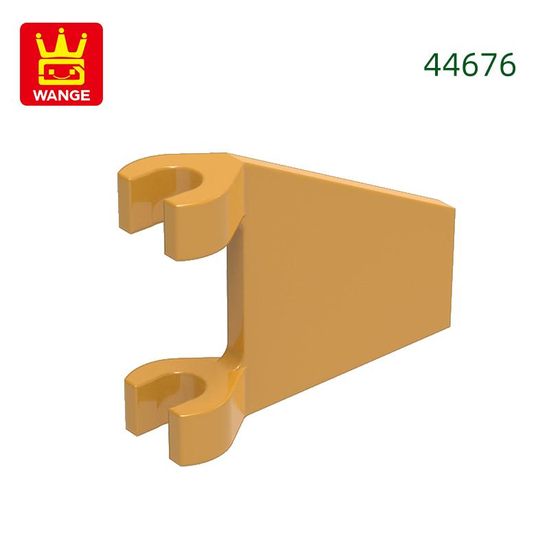 Non-Toxic 230Pcs/Lot 44676 2X2 Flag Trapezoid Building Blocks Moc Color Accessories Compatible With Brick Diy Children Toys Gift Box