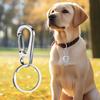 Dog Tag Clip 4-pieces Stainless Steel Quick Clips for Pet Collars Dog Cat Positioning Device Secure Supplies for Outdoor