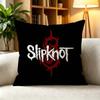 GGritty Vintage Slipknot Metal Band Horror  Square DoubleSided printed Pillow Case Bedroom Bedside Pillow Sofa Cushion Cover