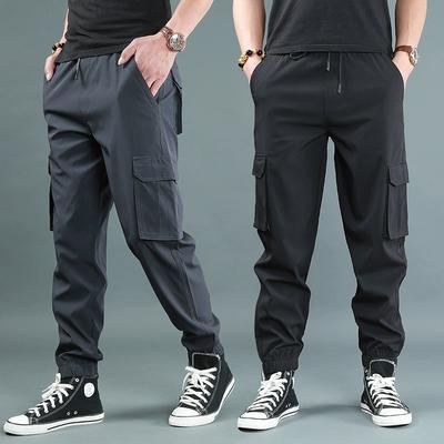 Men's Pants, Spring and Autumn Goods Pants, Men's Loose-fitting Pants, Outdoor Leisure Multi-pocket Quick-drying Pants