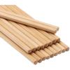 Premium Natural Bamboo Chopsticks: Non-Slip, Extra Long, Heat-Resistant, Antibacterial, Anti-Mold for Hot Pot & Deep Frying