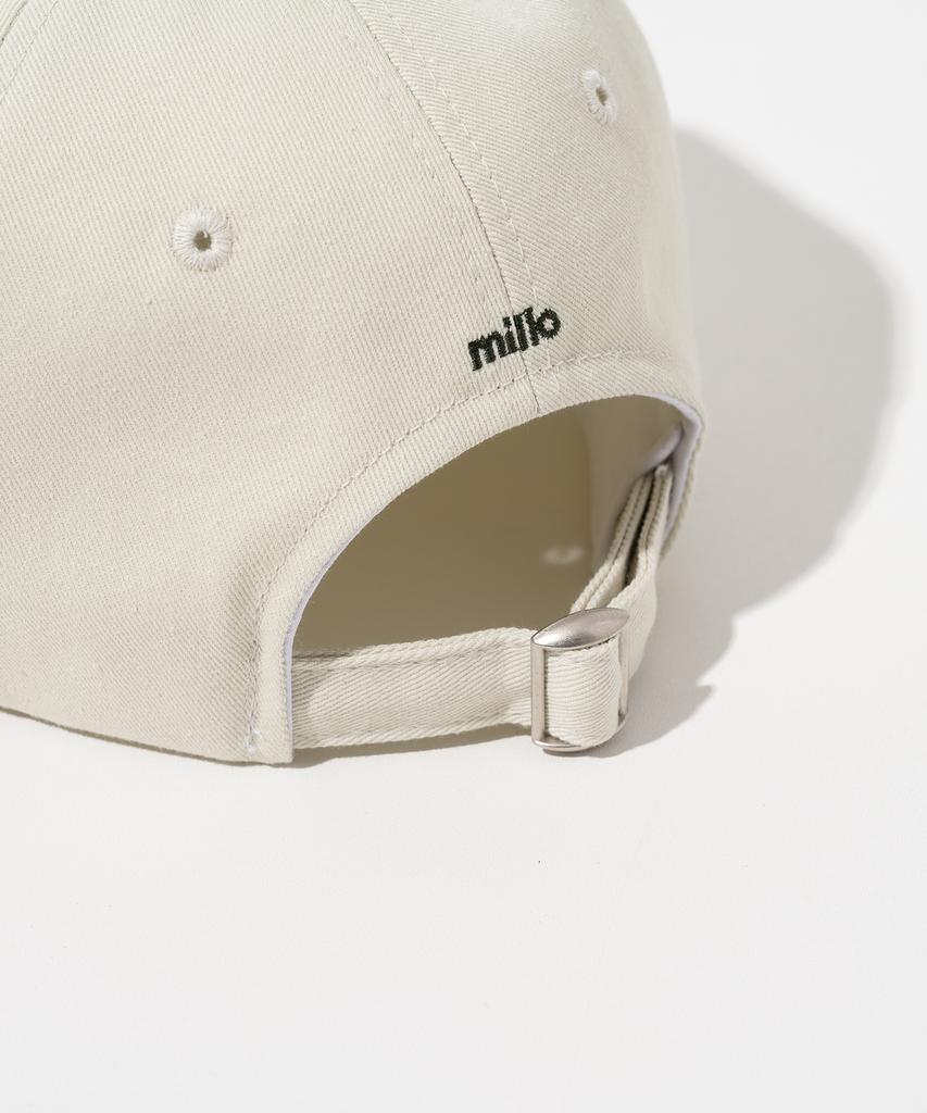 MILLO ARCHIVE Holiday Signature Ball Cap [Cream Green]
