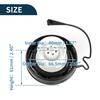 TUCKBOLD Fits Toyota 4Runner 2003-2009 Gas Fuel Cap No.7730033070 Fuel Filler Cap Black White