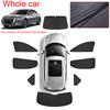 Car Black Windows Privacy Sunshade For HONGQI H5 2020-Present Auto Anti-UV Heat Insulation Protect Cover Interior Accessories