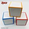 3Pcs Random-Color Blank Foam Dice Set, Reusable Erasable Dry-Erase Dice for Office & Teaching