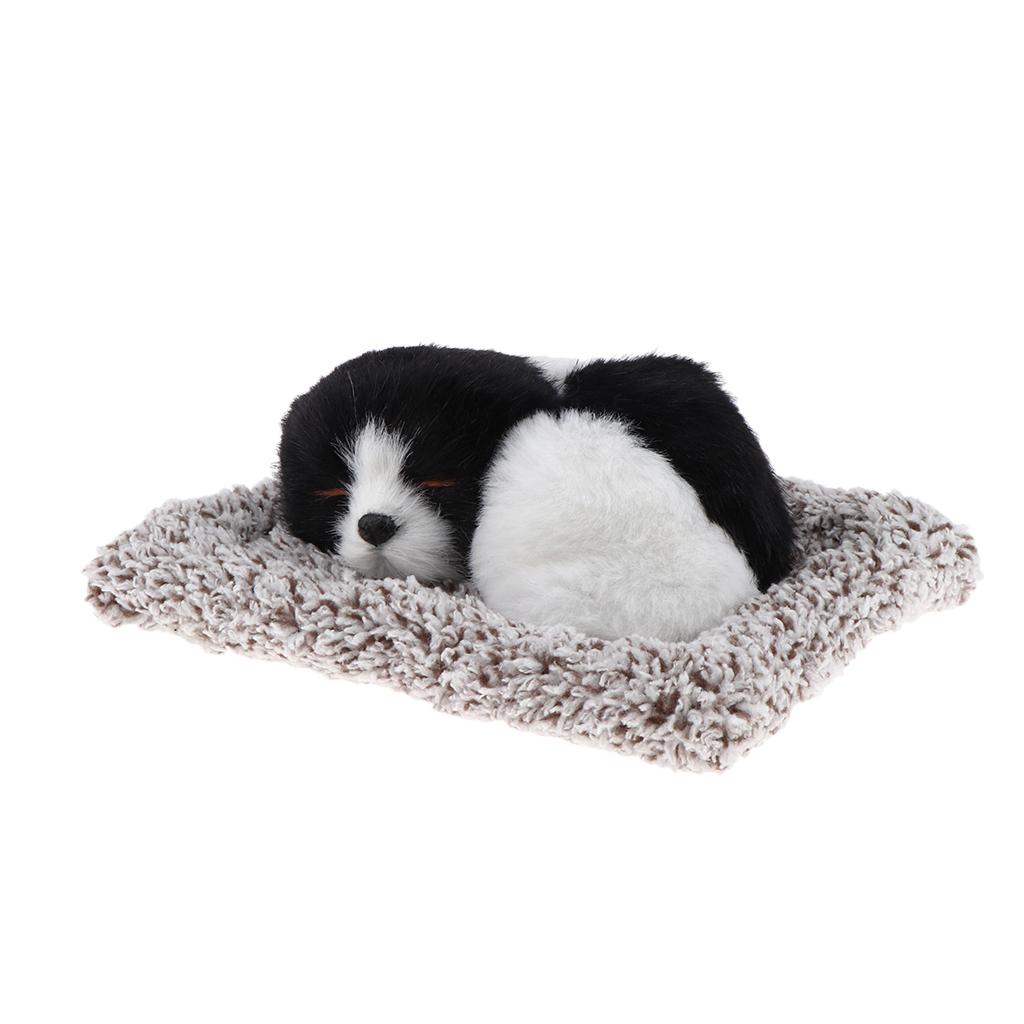 Adorable Stuffed Kid Toy Animal Dog Pet Model Home & decor - Border Collie