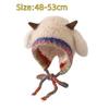Cartoon Winter Plush Hat Warm Ear Protection Cap Cute Woolen Knit Hats  Children