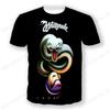 Heavy Metal Rock Band Whitesnake 3D Print T-Shirts Men Fashion Hip Hop Short Sleeve Sports Tops Tees Women Tshirt Street Y2k