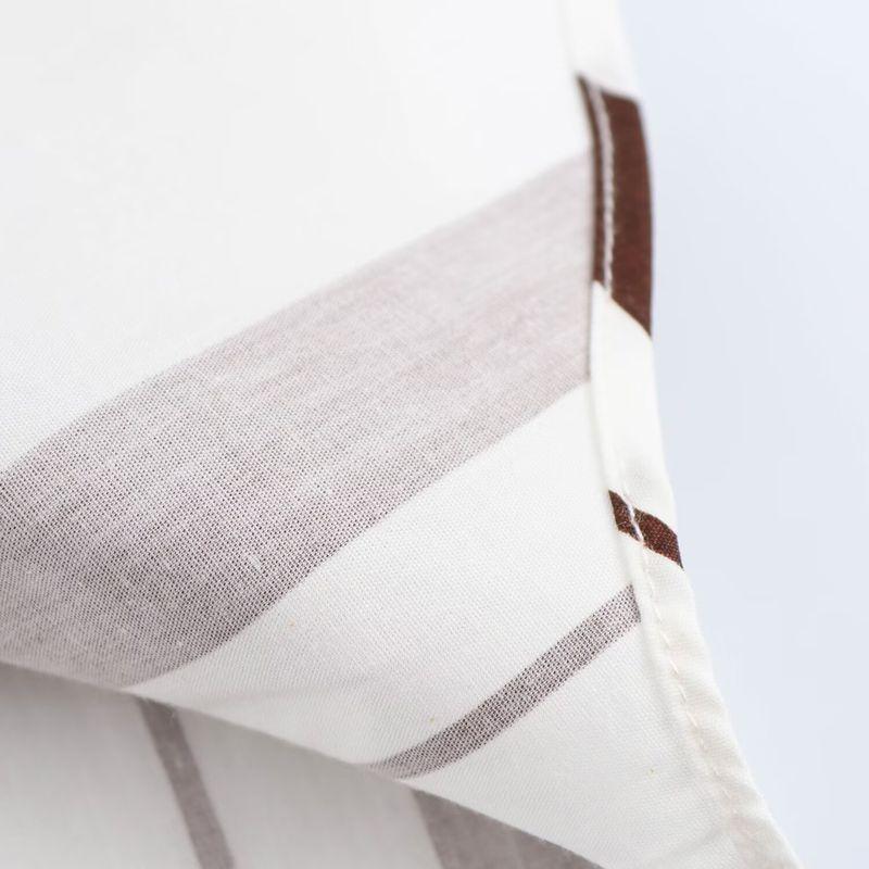 Kaslead New Arrival Women's Fashion Style Stripes Poplin Cotton Long Sleeves Lapel Shirt 2262115 062