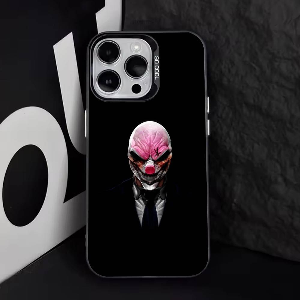 Gehaltstag Handyhülle Für iPhone 17,16,15,14,13,12,11 Plus,Pro Max,XS,Bunte Silberne Schwarze Hülle