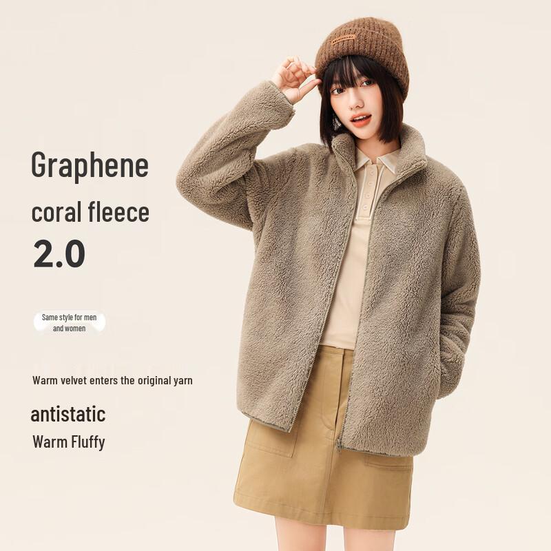 Women's Fleece Stand-Collar Warm Jacket
