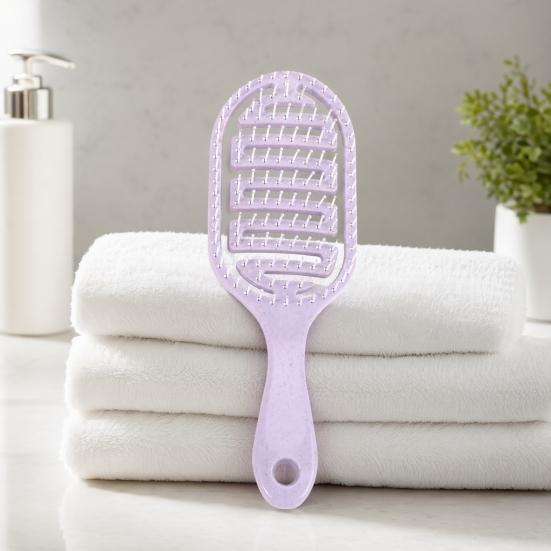 Vented Hair Brush with Ergonomic Handle Blow Fast Drying Scalp Massage