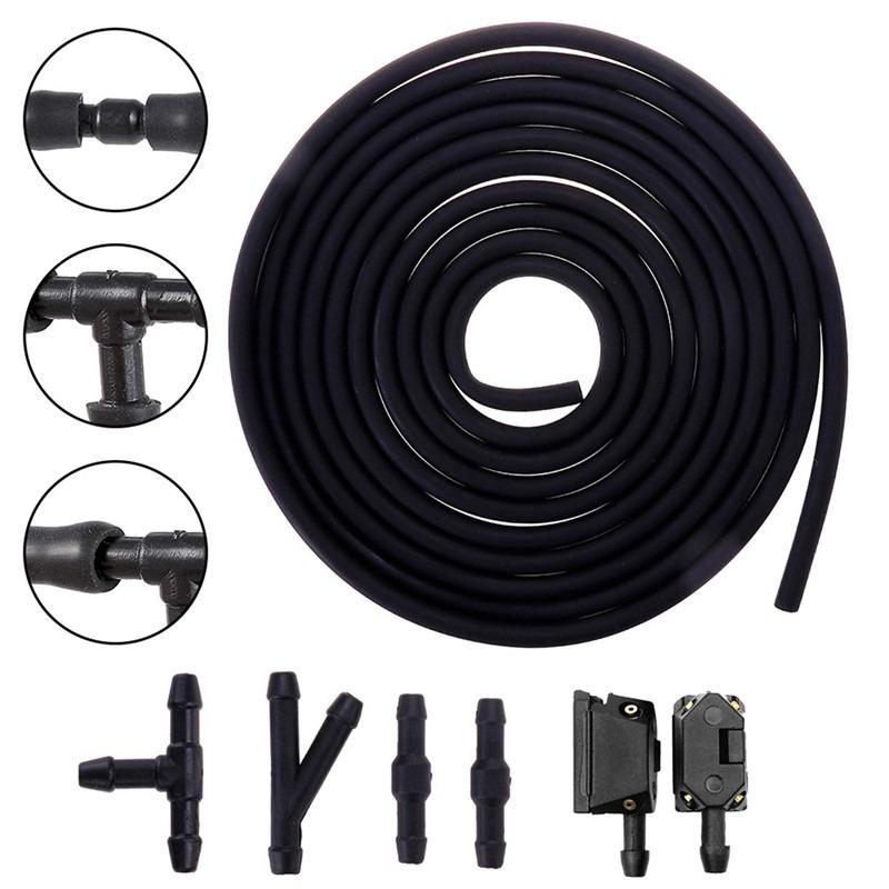 7 Buc/set Kituri Universale Duze Jet Pulverizator Parbriz Față Mașină Duze Stropitoare Apă Tip Evantai Capac Ieșire Spălător Rezervă