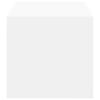 TV Wall Cabinet 60 X 31 X 29.5 Cm White Engineered Wood