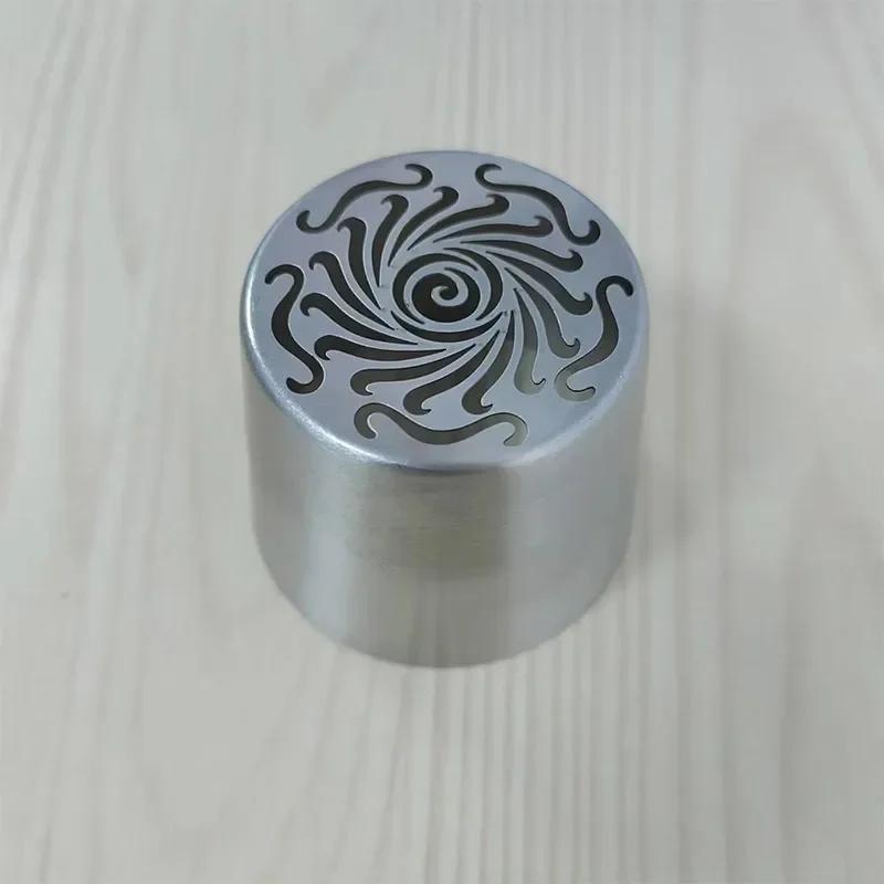 Cotton Candy Squeeze Xl Rotating Flower Pattern Pastry Piping Nozzle BakingMarshmallow Icing Tip SLBNO65 Russian Piping Mouth