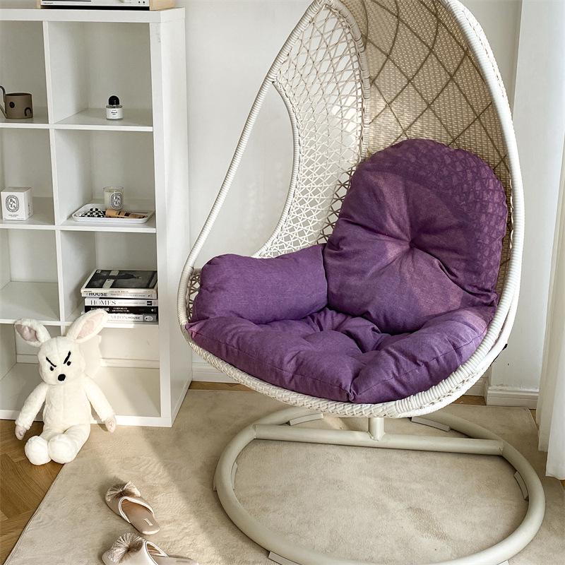 Thickened Cushion for Hanging Chair: Backrest for Dormitory, Bedroom, or Balcony Cradle Swing