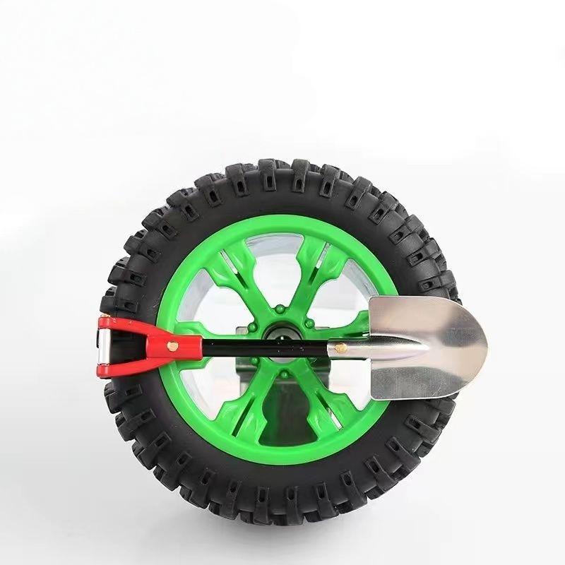 1 Set High Visibility Mini Tire Tire Rear Ornament Rubber Mini Spare Tire Kit Simple Installation For Long Distance Travel
