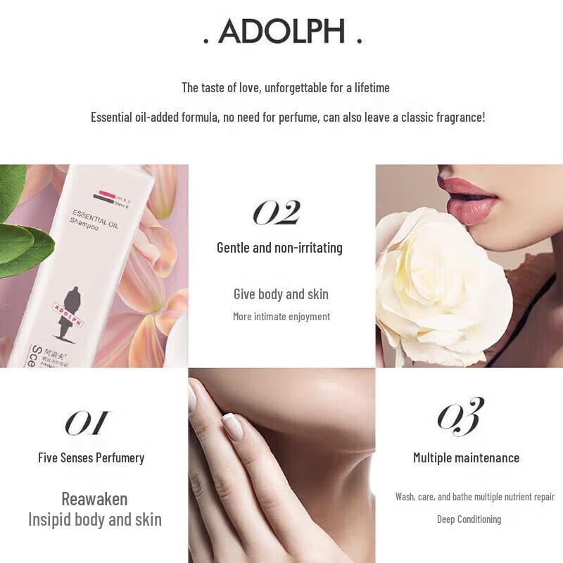 Adolf Essential Oil Fragrance Hair & Body Care Set