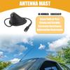 Partuto Antenna Base No.1J0035501F - Car Roof Radio Antenna Base Mount - Compatible with