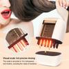 2 In 1 Electric Hair Oil Applicator Massager Easy To Use Metal Roller Ball Smooth Massage Hair Scalp Massager