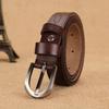 New Women's Brand New Retro Casual Real Leather Belt Buckle Genuine Leather Belt Women Jeans Belts
