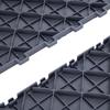 VEVOR Garage Tiles Interlocking, 12 X 12 X 0.53 Inch 50 Pack Garage Floor Covering Tiles, Non-Slip Double-Sided Texture Garage Flooring Tiles