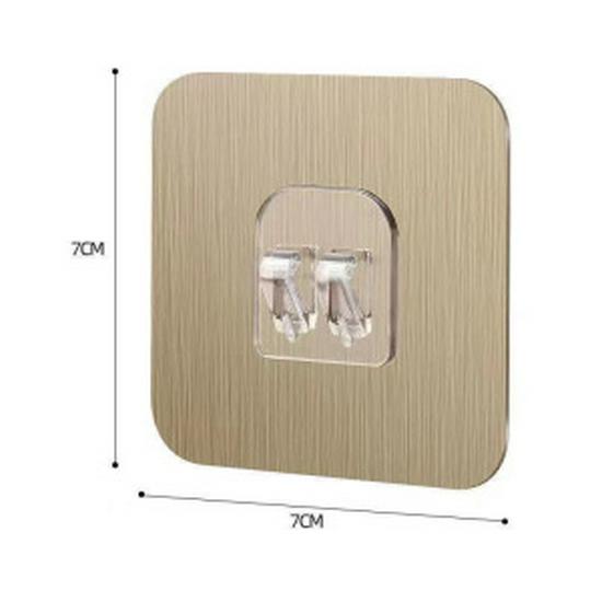 Transparent Adhesive Hook & Buckle, Nail-Free, Non-Marking, Load-Bearing Claw Hook