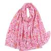 Moda  Espanha Jardim Brilho Floral Franja Viscose Lenço Cachecol Estampa Macio Pashmina Hijabs E Xales Lenços Muçulmano Lenço