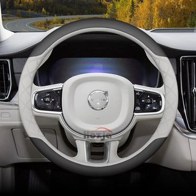 Leather Car Steering Wheel Cover for XC60 XC90 S90 XC40 V60 EX40 2025 2026 Accessories
