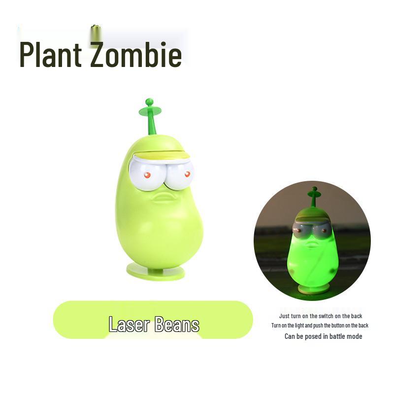 Plants Vs. Zombies Toy Set: Bewitching Mushroom, Fish Hook, Grassland Mine, Flaming Tree, Poison Pea