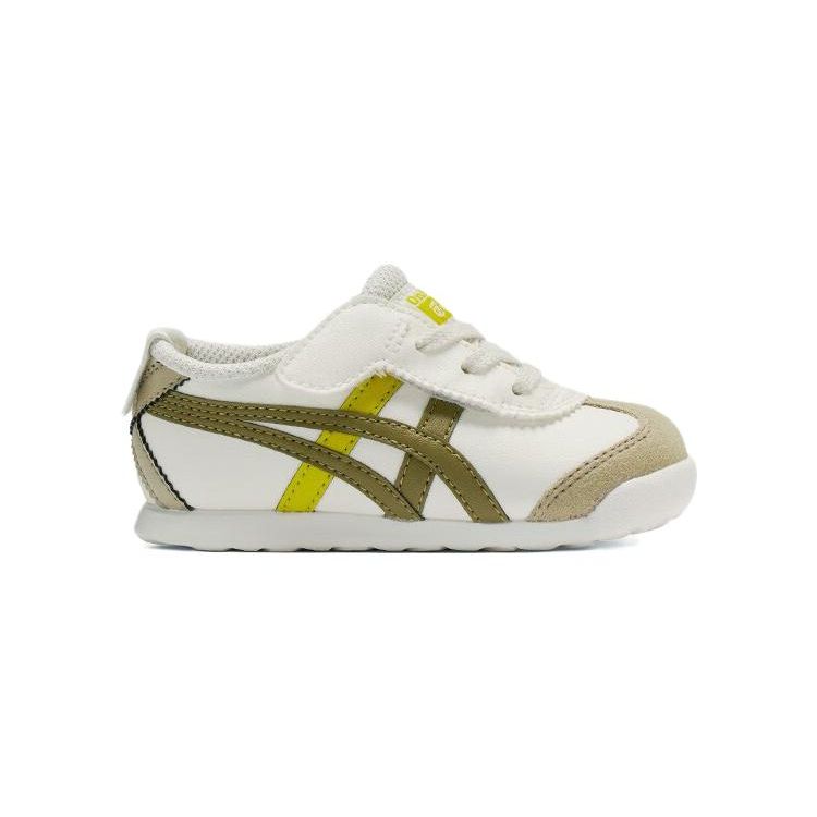 ONITSUKA TIGER Mexico 66 Comfortable Versatile Shock Absorbing Low Top Walking Shoes Baby Sneaker Beige Brown 1184A074-117