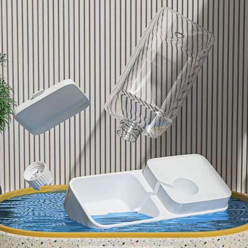 Plastic Automatic Pet Water Dispenser Large Capacity Pet Automatic Feeder  for Dogs Cats