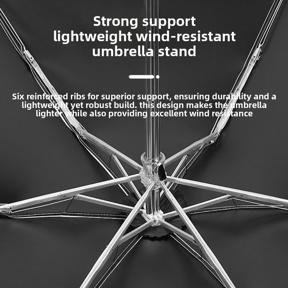 Ultraviolet Protection Pocket Rain Umbrella Folding Sun Umbrella Fashion Sun Shade Umbrella  Summer