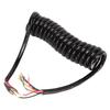 Trailer 13 Core Coiled Cable Insulated Sheath Copper 20AWG Power Extension Cable 9.8ft