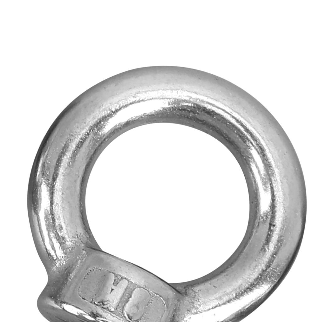5 Stück M8 Edelstahl Hebering Augenschraube Schwerlast Marinequalität Ringschrauben
