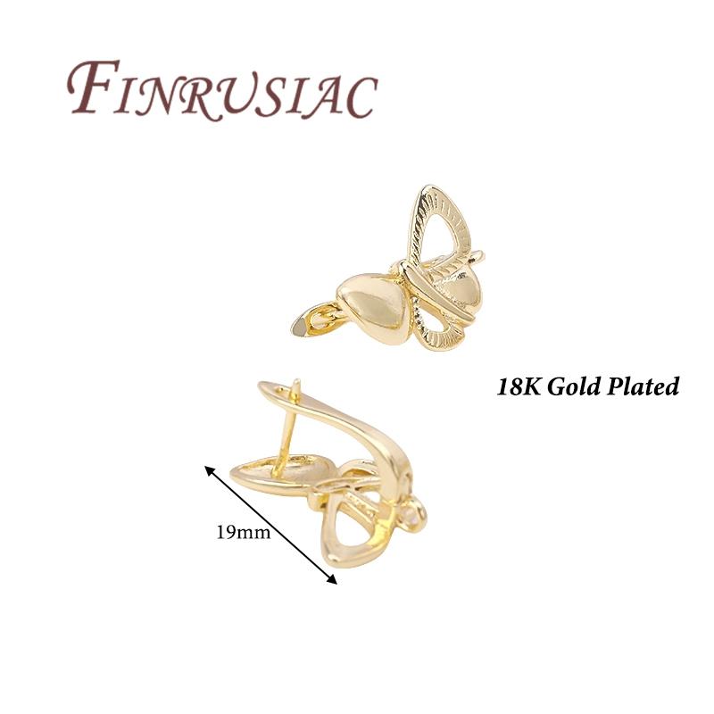 1 Pair/lot 18K Gold Plated French Earring Hooks Earwires Earrings Clasp,DIY Earrings Making Accessories